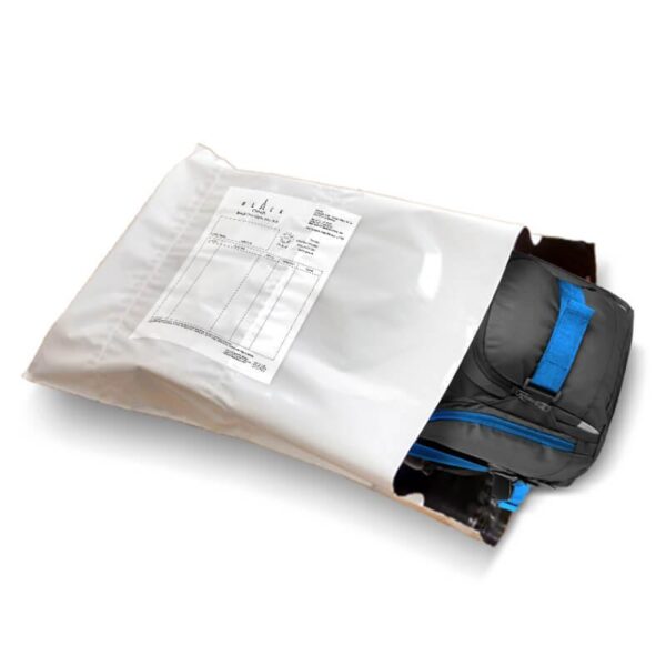 White Color Courier Bag